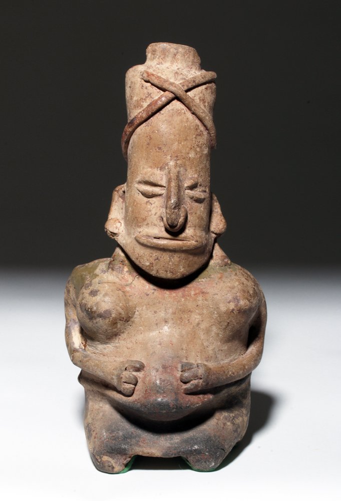 Jalisco Pottery Figure of a Birthing Female (1 of 4)
