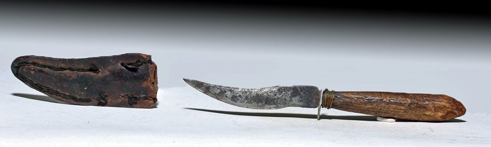 19th C. Mexican Lady's Garter Dagger with Scorpion Tip (1 of 4)