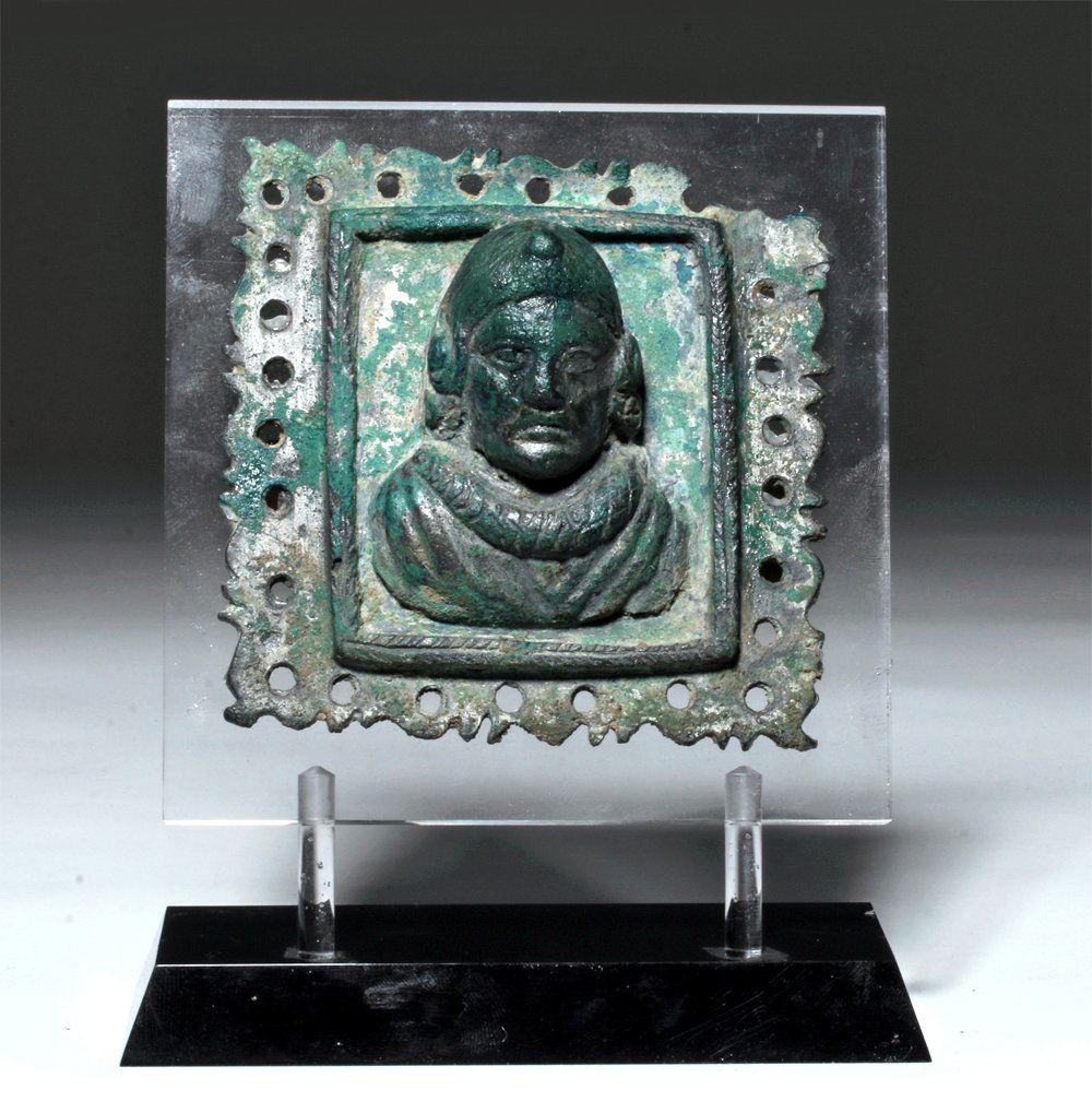 Roman Imperial Silvered Bronze Plaque (1 of 4)