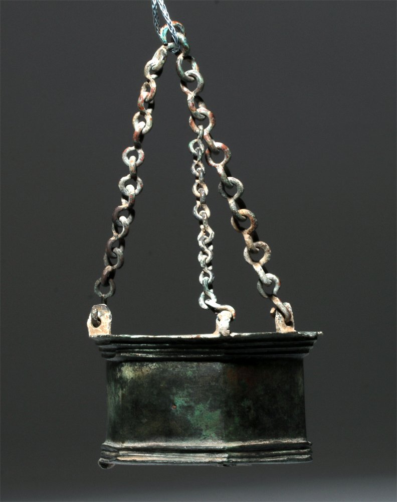 Late Roman / Byzantine Bronze Censer (1 of 6)