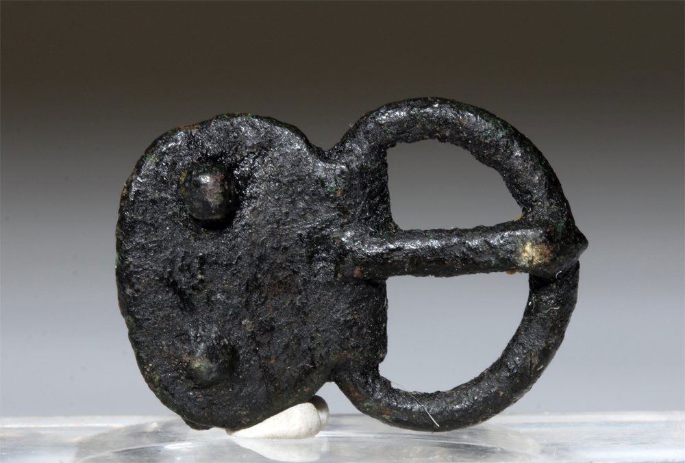 Ancient Roman Bronze Buckle (1 of 2)