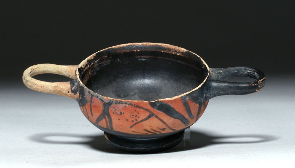 Rare Near-Miniature Greek Owl Skyphos (1 of 4)