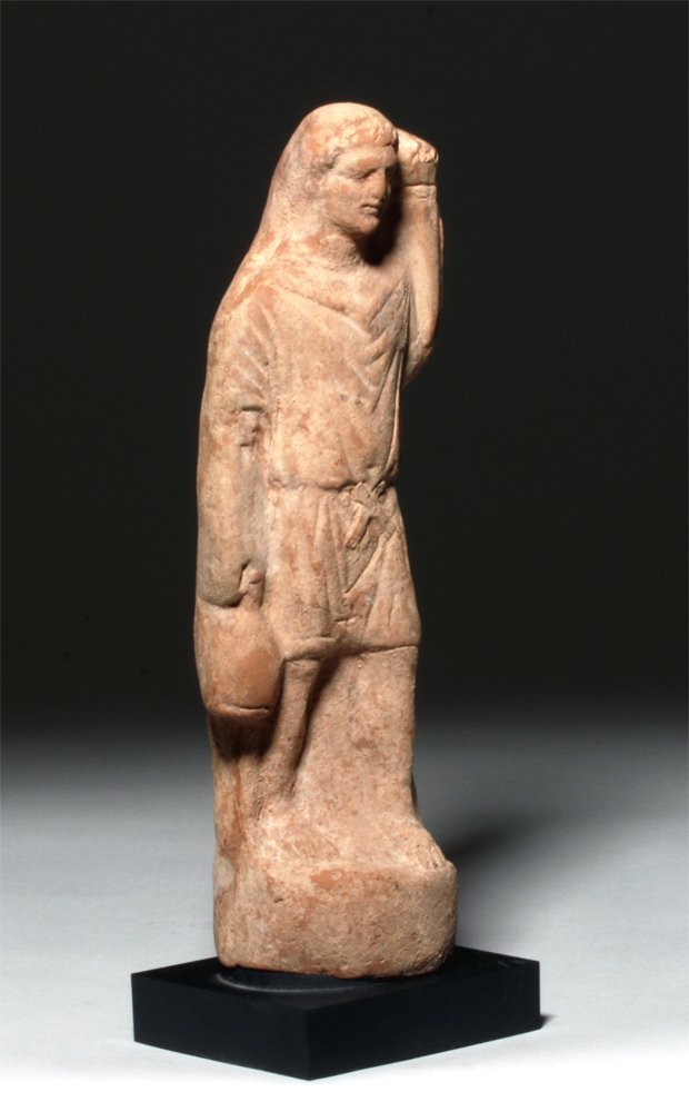 Roman Terracotta Statue of a Traveler (1 of 4)