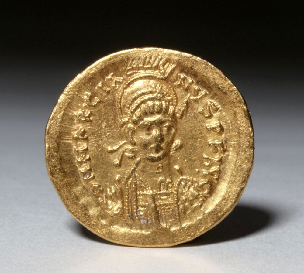 Byzantine Gold Solidus - Marcianus (1 of 2)