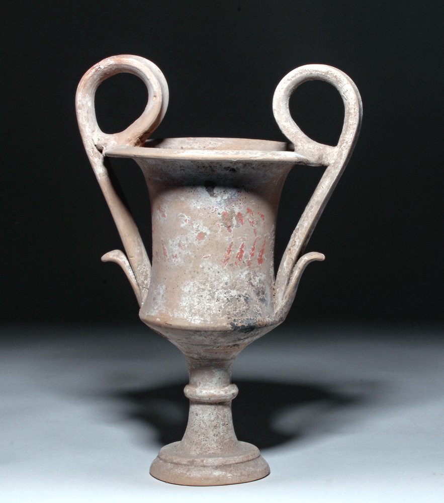 Gorgeous Greek Canosan Pottery Kantharos (1 of 4)