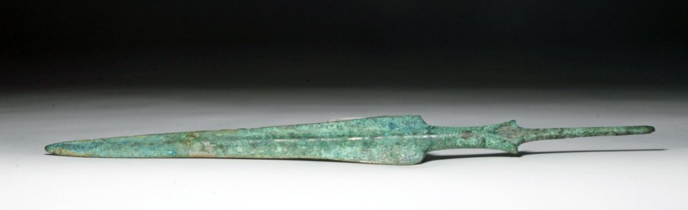 Marlik (Luristan) Bronze Spearhead, ex-Piscopo (1 of 2)