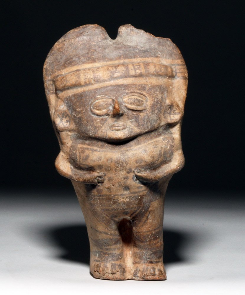 Chancay Bichrome Pottery Female Figure (1 of 4)