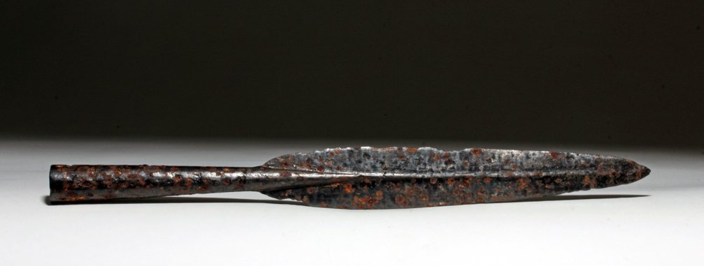 Rare Celtic Iron Spear Head, ex-Piscopo (1 of 2)