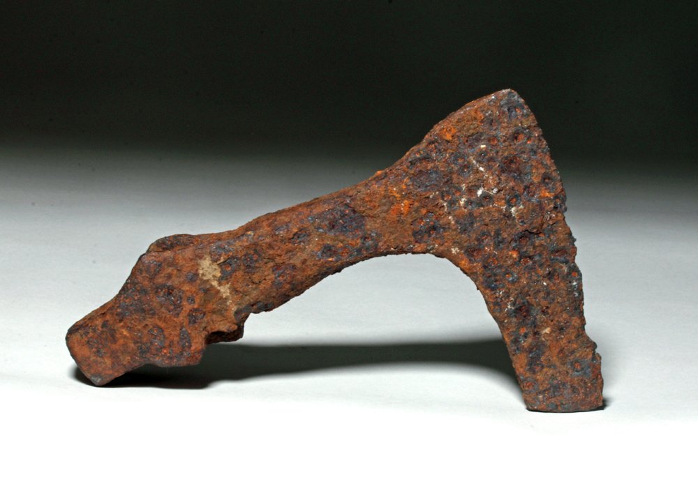 Rare Roman Iron Axe Blade, ex-Piscopo (1 of 4)