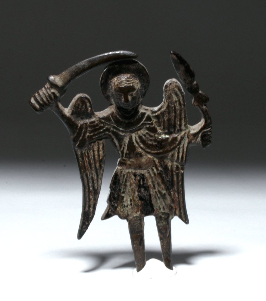 Byzantine Bronze Figural - Archangel Michael (1 of 2)