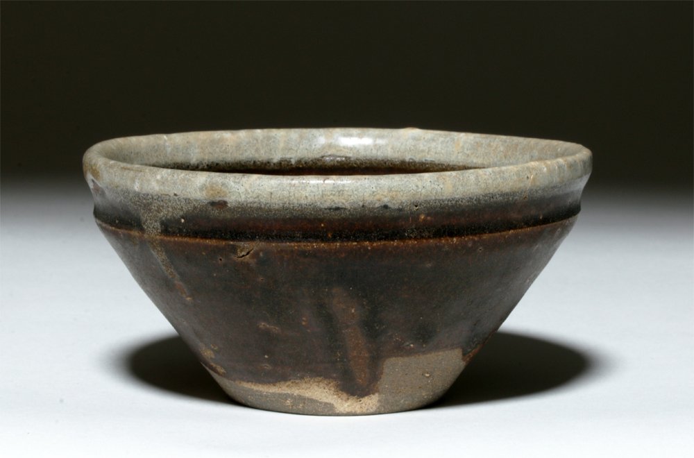 Chinese Song Dynasty Brown Glazed Tea Bowl (1 of 4)