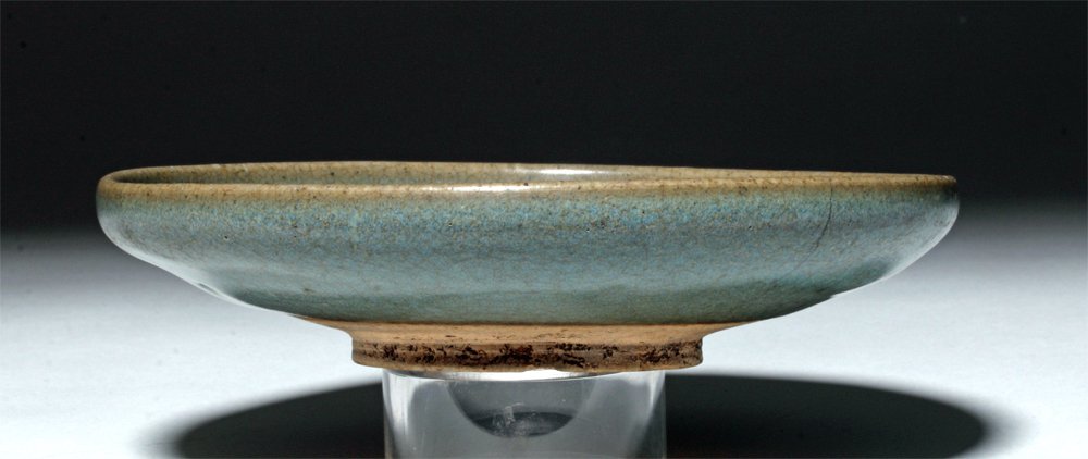 Chinese Song Dynasty Jun Ware Shallow Dish (1 of 4)