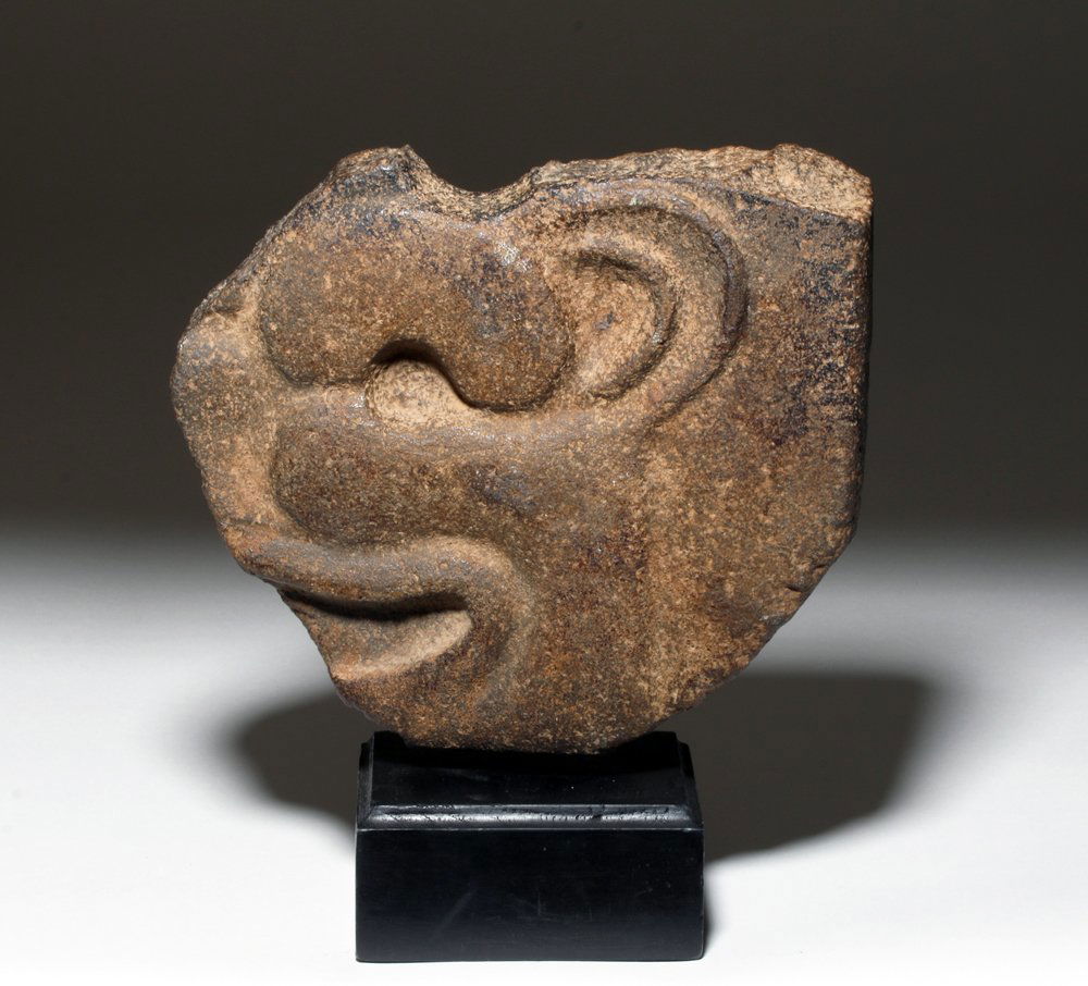 Published Mayan Carved Stone Hacha (1 of 4)