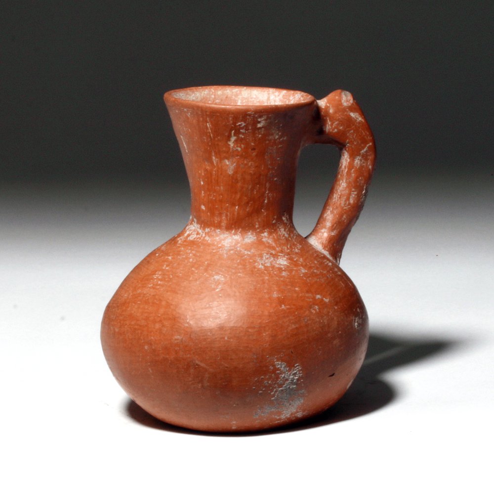 Pre-Columbian Redware Pottery Jug (1 of 5)