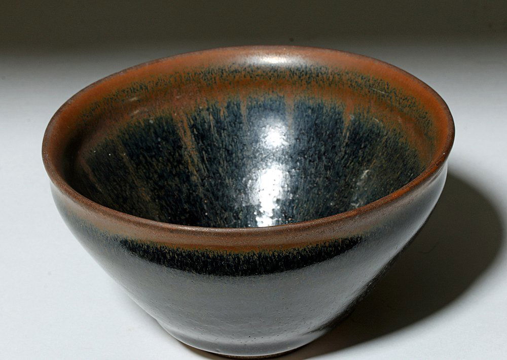 Chinese Song Dynasty Jian Ware / Hare's Fur Bowl (1 of 6)