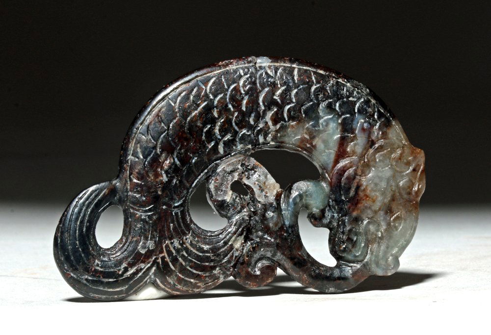 Chinese Ming to Qing Dynasty Jade Carving - Zoomorphic (1 of 5)