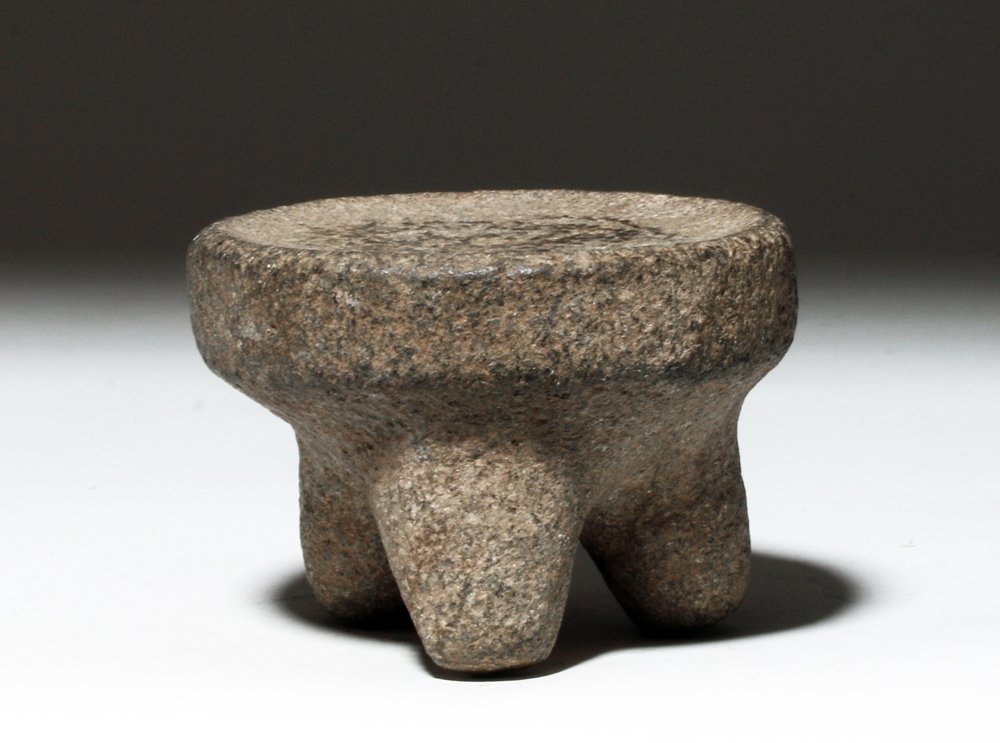 Rare Mayan Miniature Stone Palette / Metate (1 of 4)