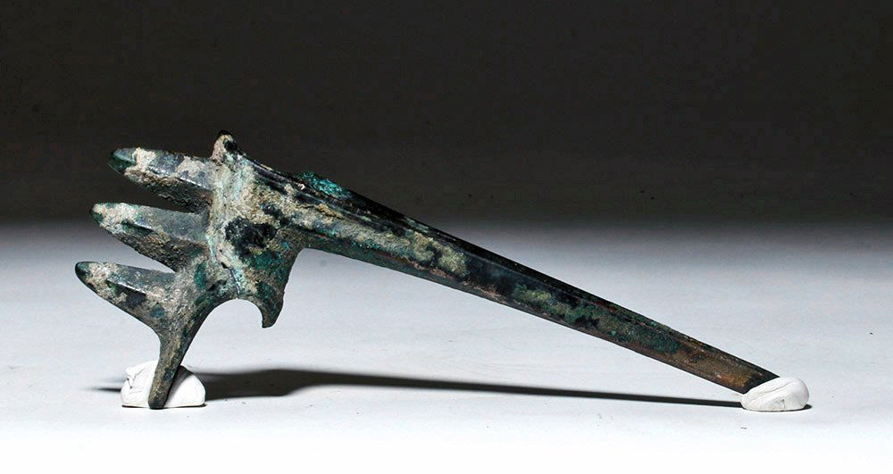 Published Mesopotamian Bronze Pick Axe, ex-Christie's (1 of 2)