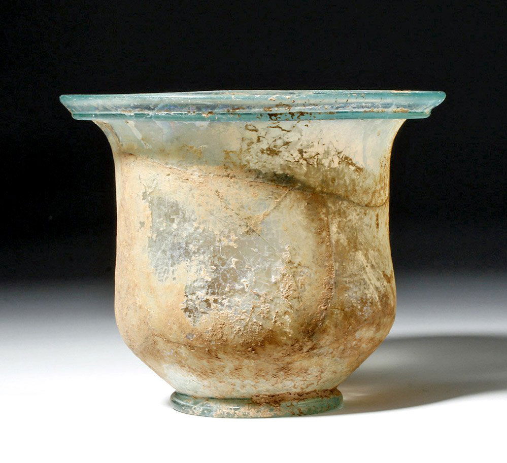 Large Roman Glass Bell-Shaped Vessel (1 of 5)