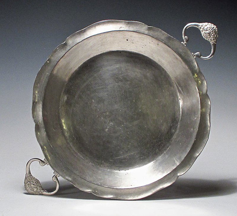 19th C. Spanish Colonial Silver Charger, ex-Historia (1 of 4)