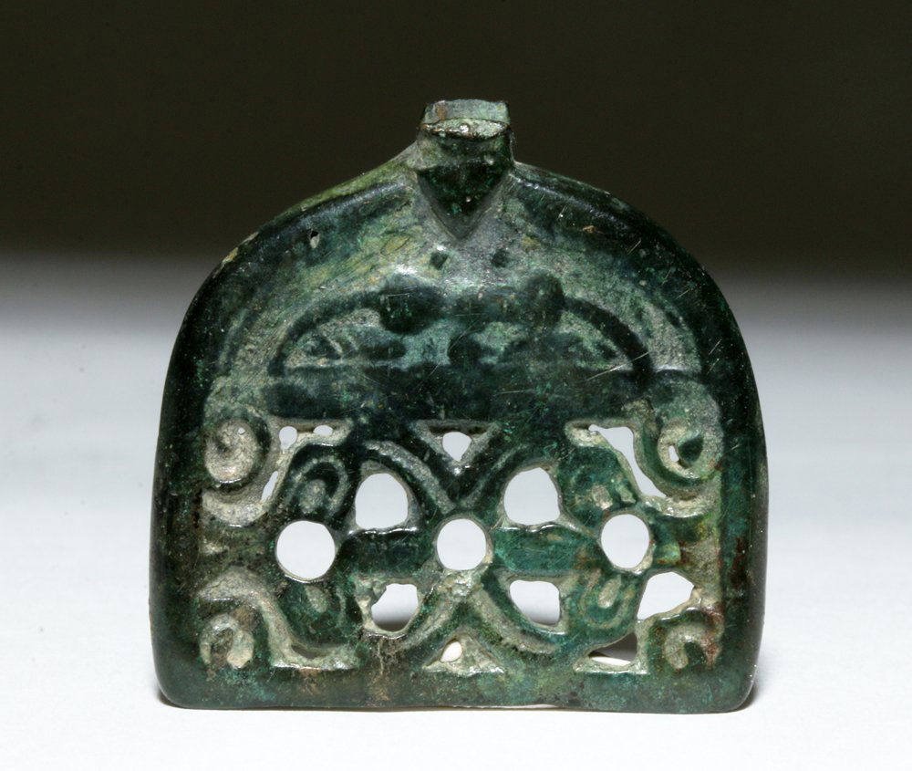 Ancient Scythian Bronze Belt Section (1 of 3)