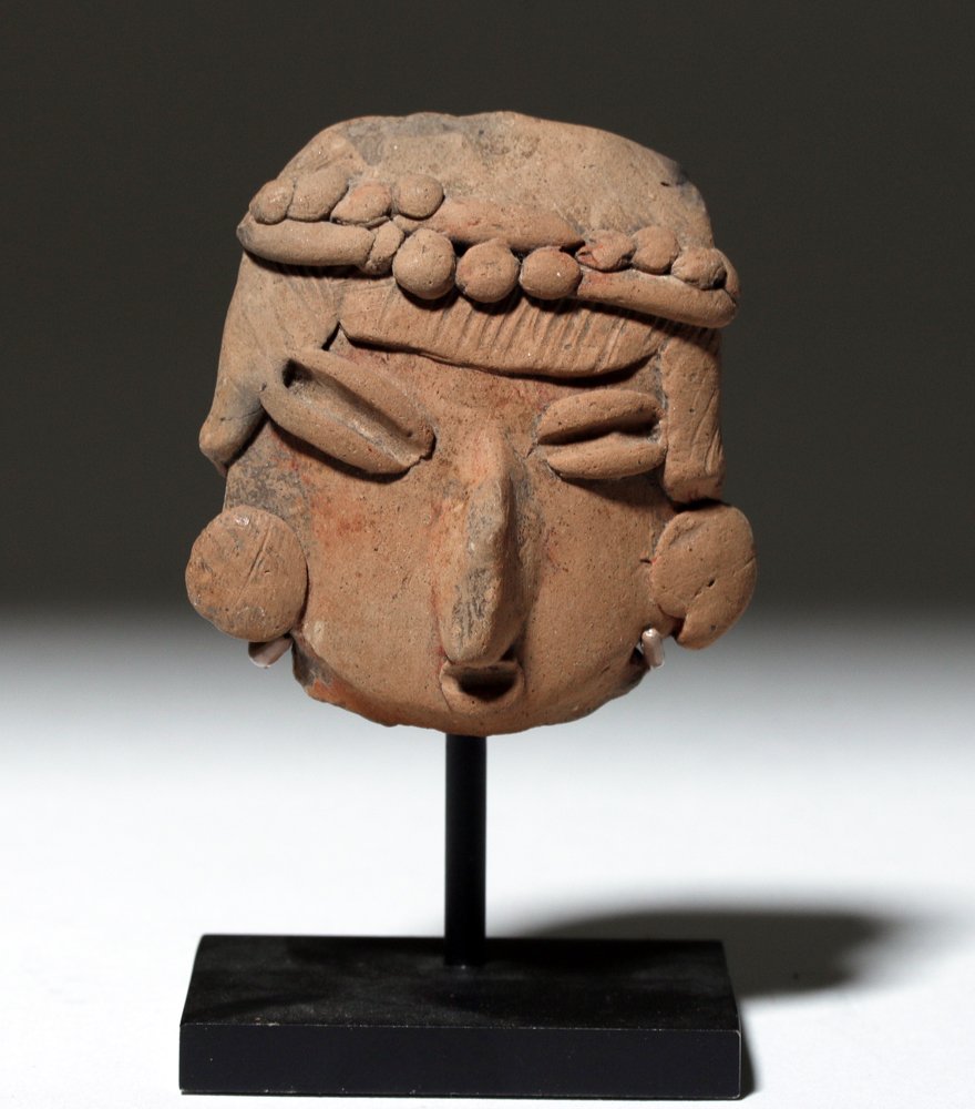 Jalisco Pottery Head (from a flat figure) (1 of 4)