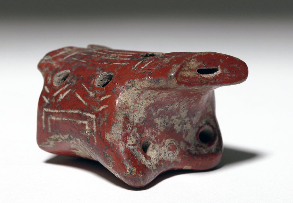 Pre-Columbian Pottery Ocarina (1 of 4)