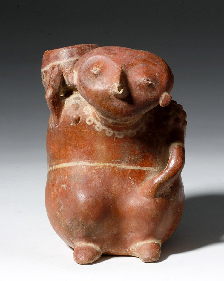 Pre-Columbian Chinesco Hunchback Figure, ex-Bonham's (1 of 6)