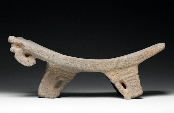 Pre-Columbian Costa Rican Carved Stone Metate (1 of 6)