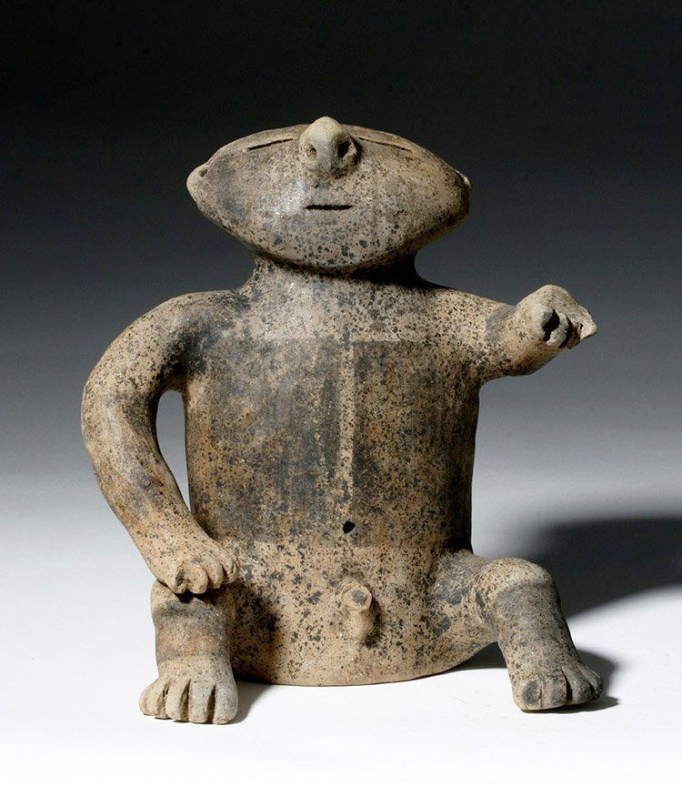 Rare Quimbaya Seated Retablo Figure (1 of 6)