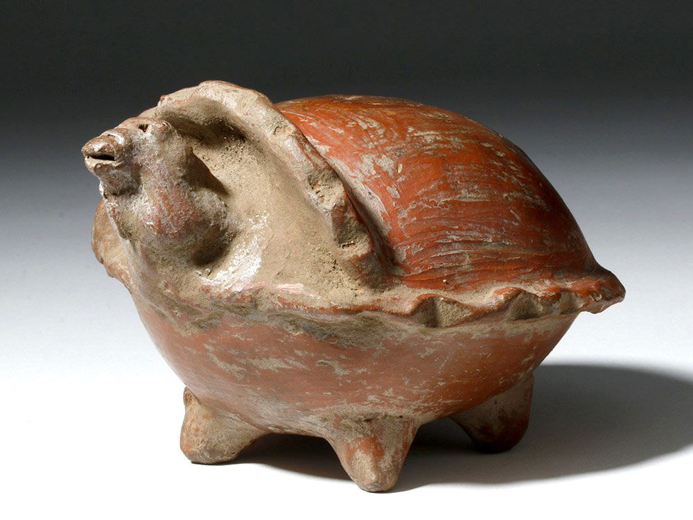 Costa Rican Pottery Rattle Turtle (1 of 6)