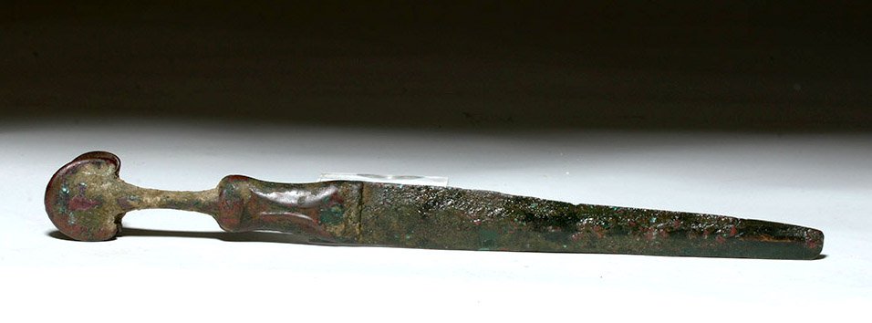 Superb Luristan Bronze Dagger, ex-Piscopo (1 of 5)