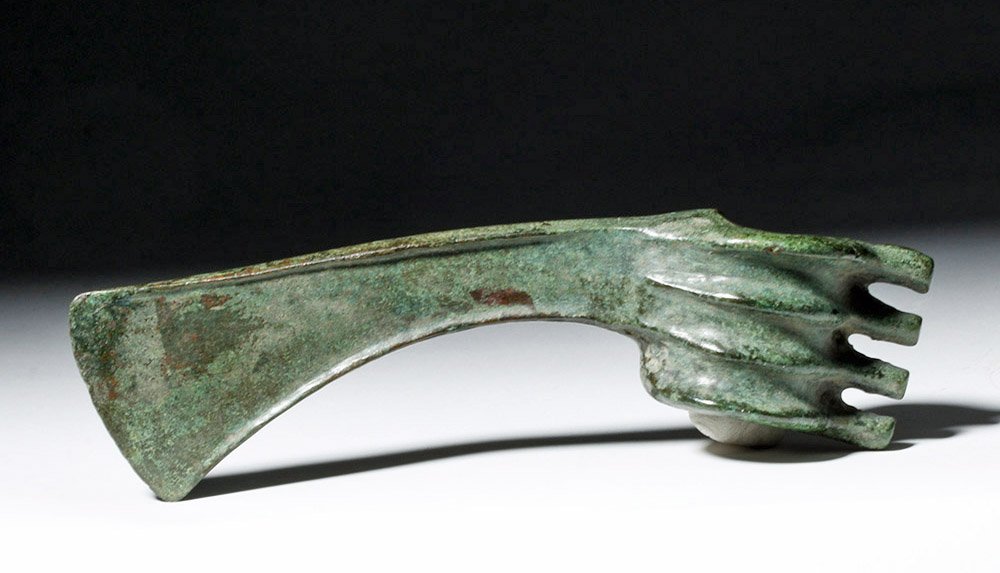 Luristan Bronze Socketed Axehead (1 of 2)