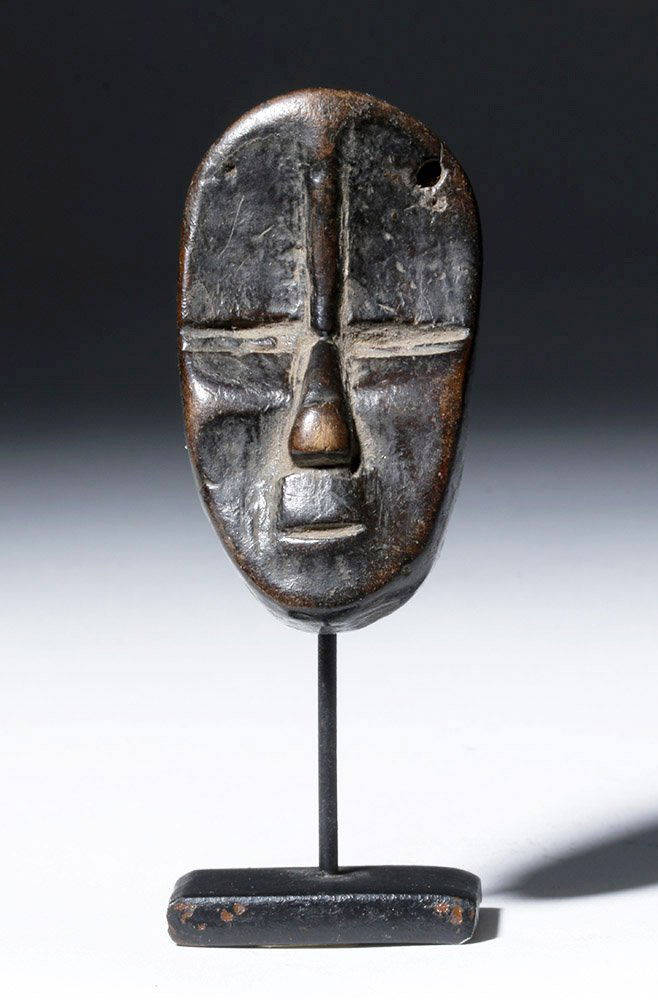 Findely Carved 20th C. Dan Passport Maskette (1 of 4)