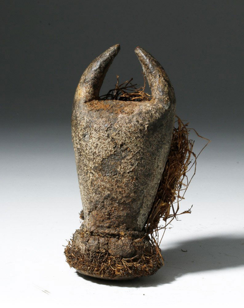 Early 20th C. African Cameroon Bushcow Mask (1 of 2)