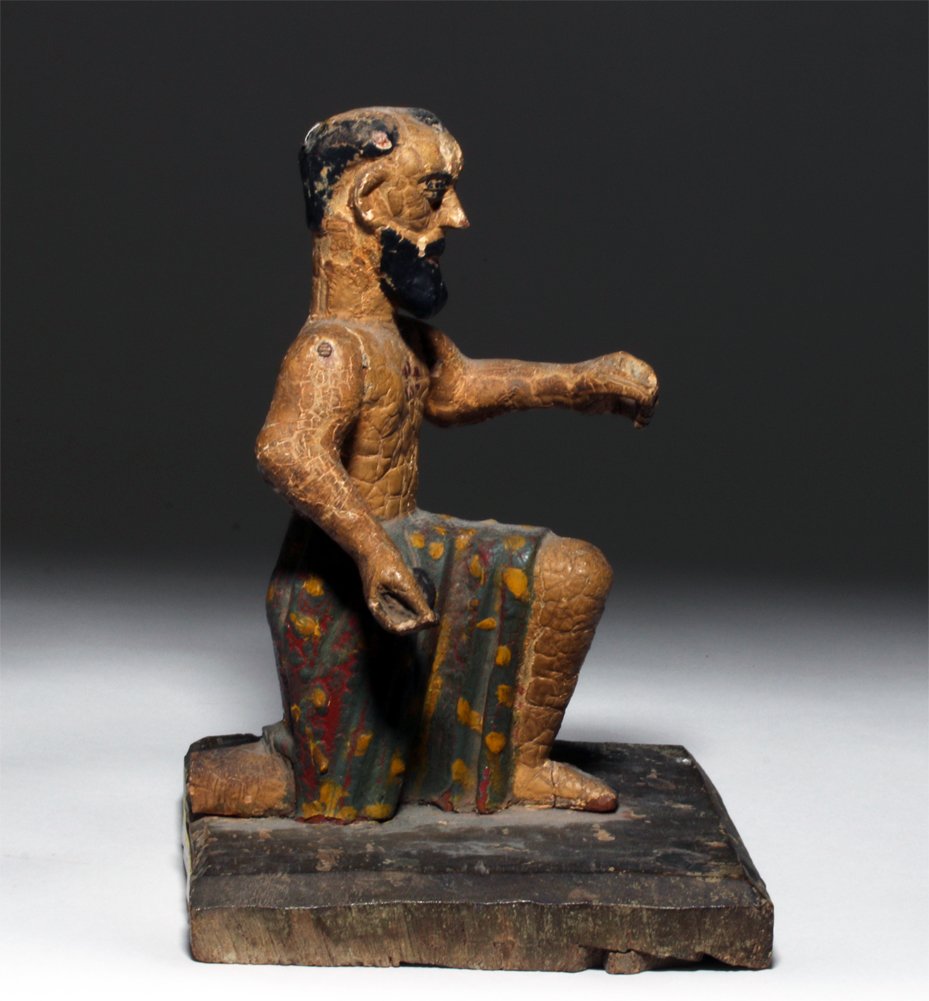 Rare 19th C. New Mexican Wooden Penitente (1 of 4)