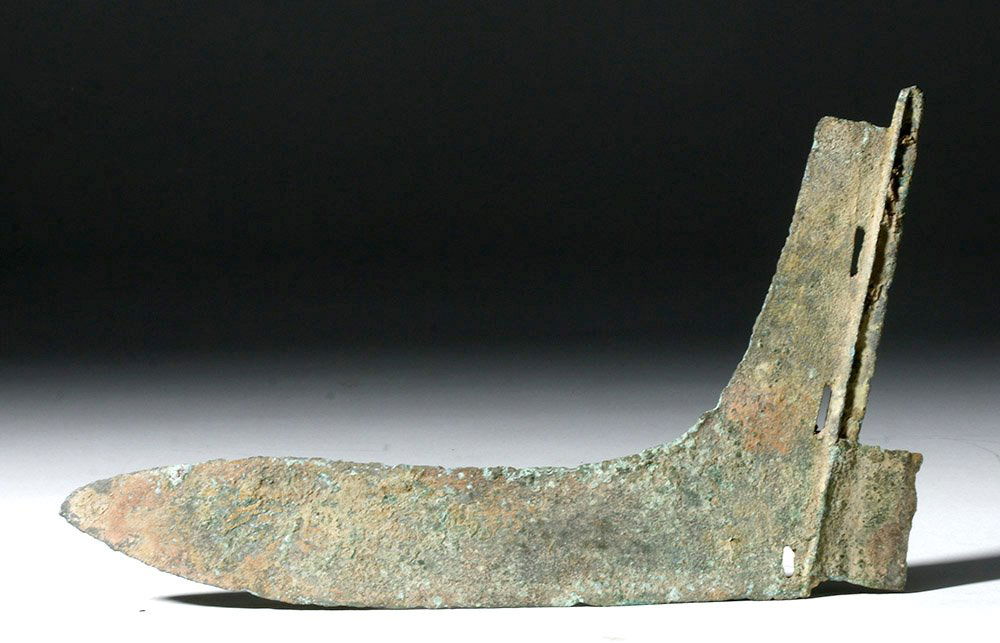 Fine Chinese Bronze Warring States Ge - Axe (1 of 2)