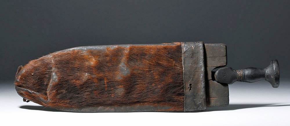 African Bamun Ceremonial Knife and Scabbard (1 of 10)