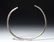 Massive Viking Silver Neck Torque - Stamped Designs - 5
