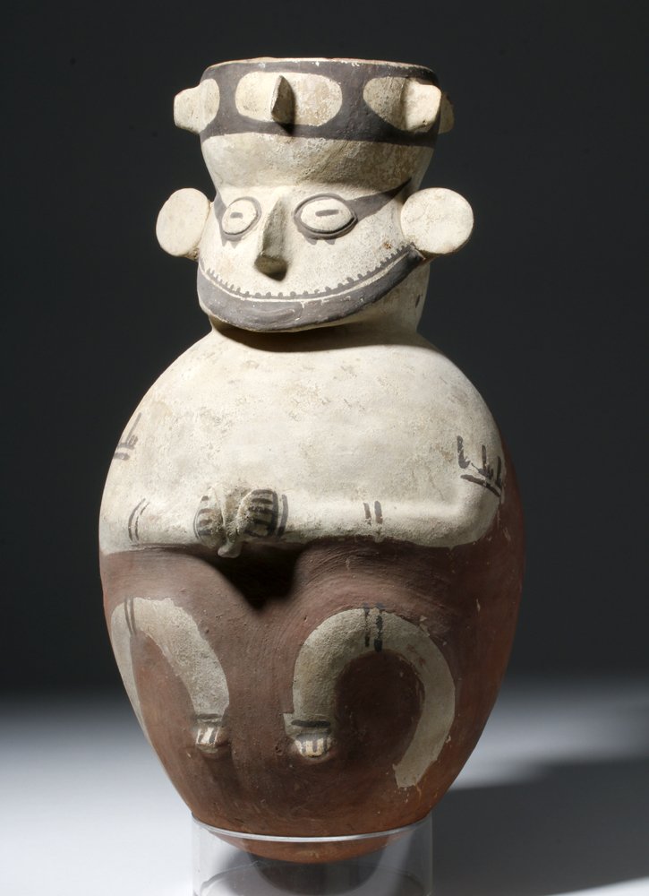 Large Intact Chancay Polychrome Olla (1 of 6)