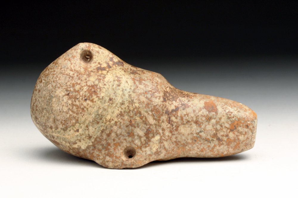 Mezcala Stone Pendant - Rare Skin Bag Form (1 of 4)