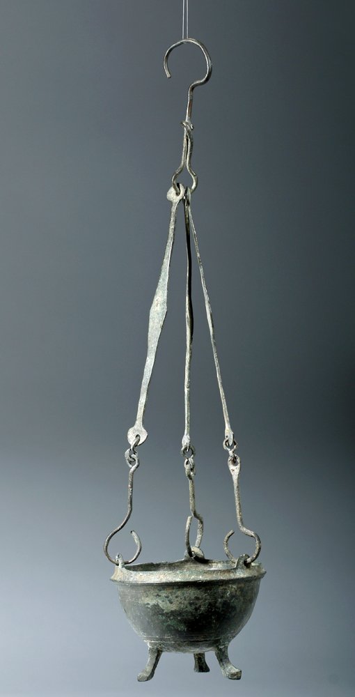 Late Roman / Early Byzantine Bronze Censer (1 of 7)