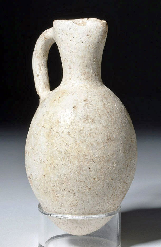 Ancient Holyland Terracotta Pouring Vessel (1 of 6)