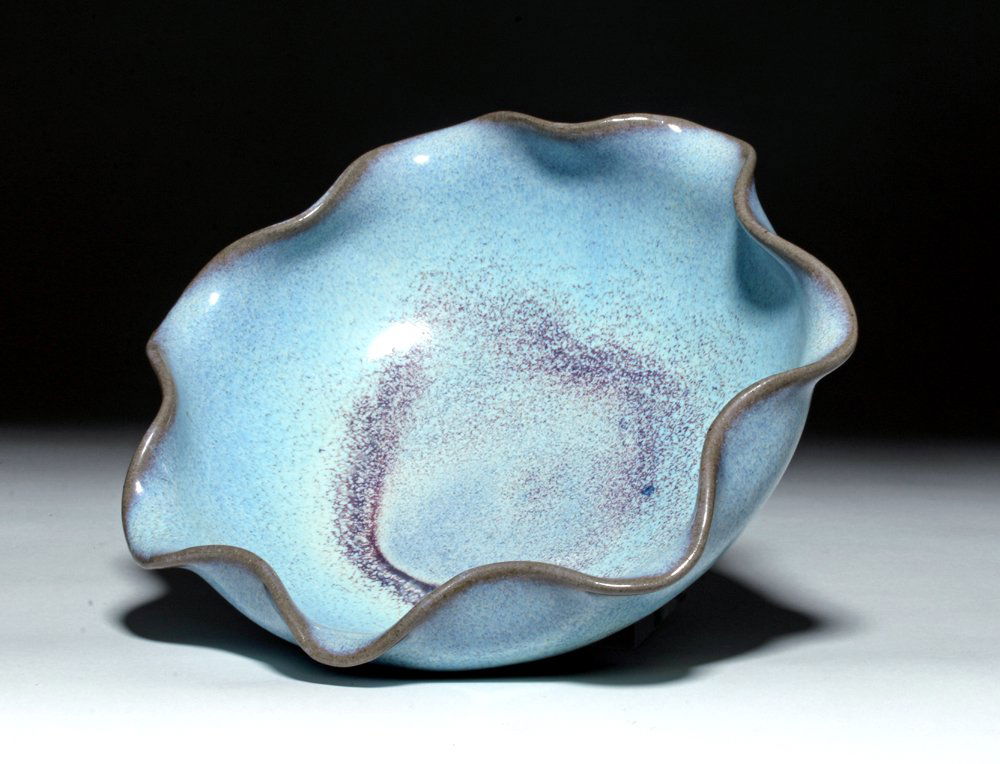 Superb Chinese Jin / Yuan Dynasty Purple-Splash Bowl (1 of 4)