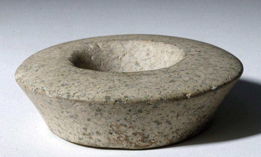 Huge Guerrero Green-Stone Ear flare Effigy (1 of 5)