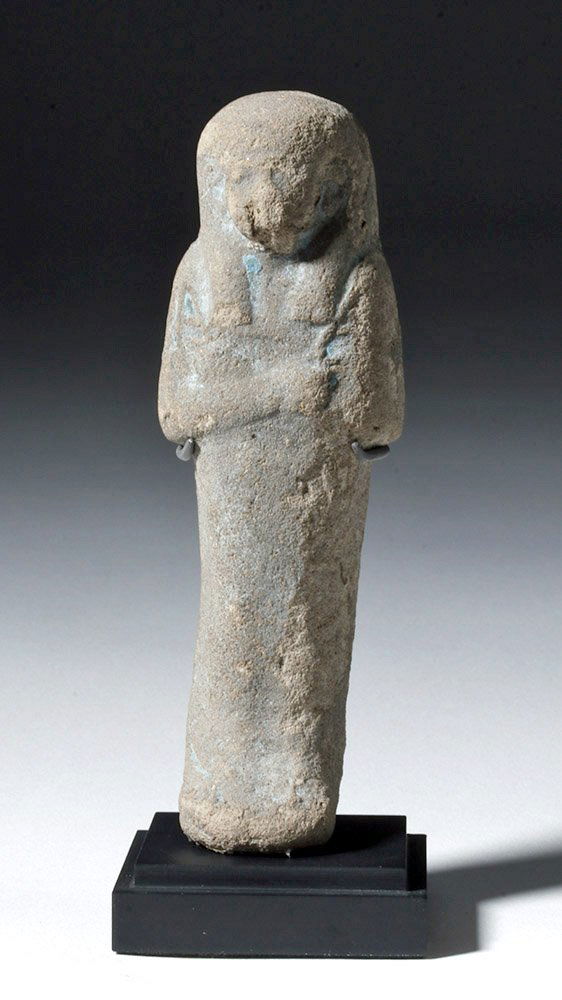 Egyptian Faience Ushabti, ex-Sotheby's (1 of 7)