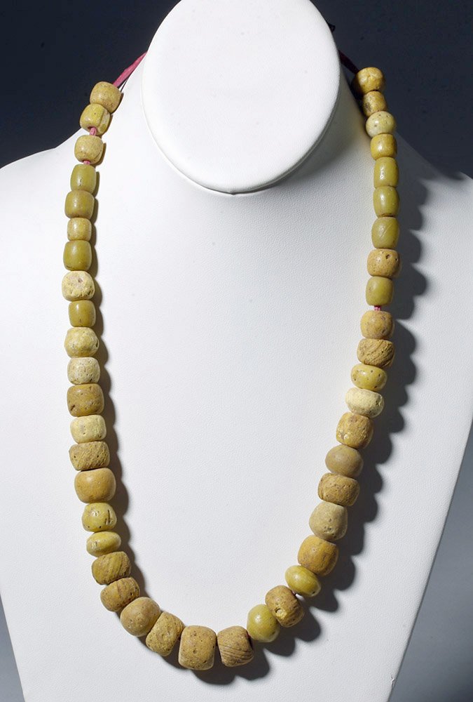 Rare Set of 12th C. Majapahit Glass Beads (1 of 3)