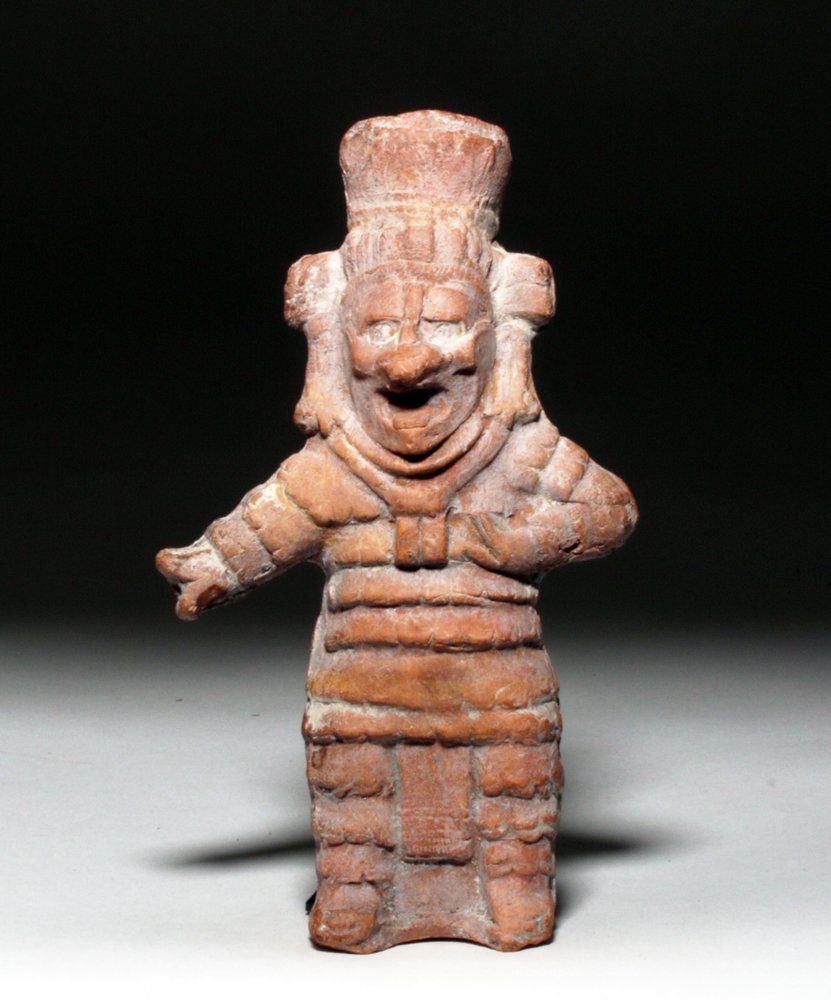 Mayan Terracotta Figural Whistle - Dancer (1 of 3)