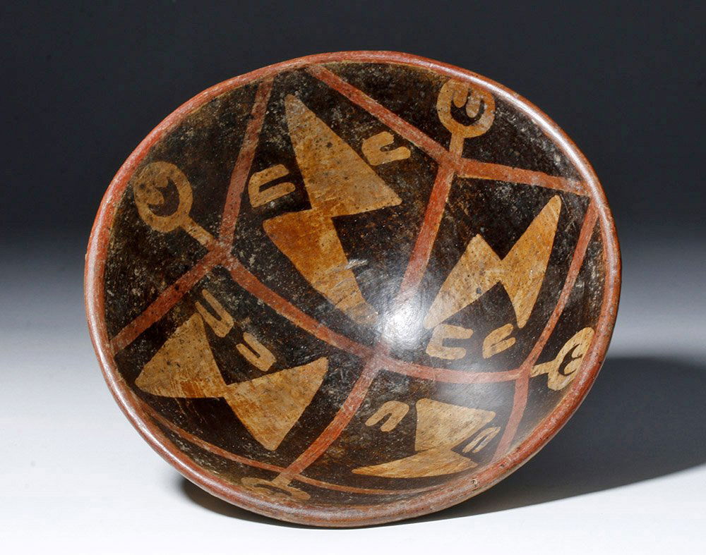 Narino Polychrome Bowl - Stylized Geometrics (1 of 5)