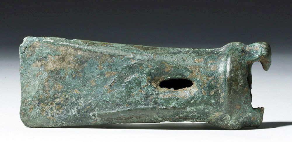 Chinese Han Dynasty Bronze Socket Axe (1 of 7)